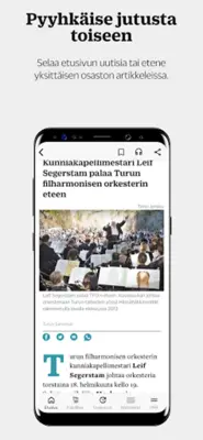 Turun Sanomat android App screenshot 2