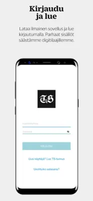 Turun Sanomat android App screenshot 3