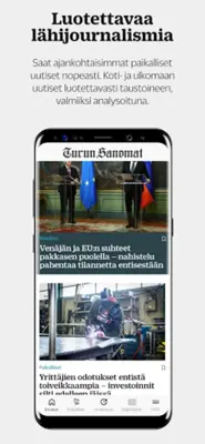 Turun Sanomat android App screenshot 4